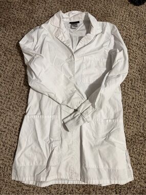 Cherokee White Long Scrub/Lab Coat
